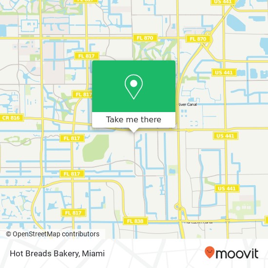 Hot Breads Bakery map