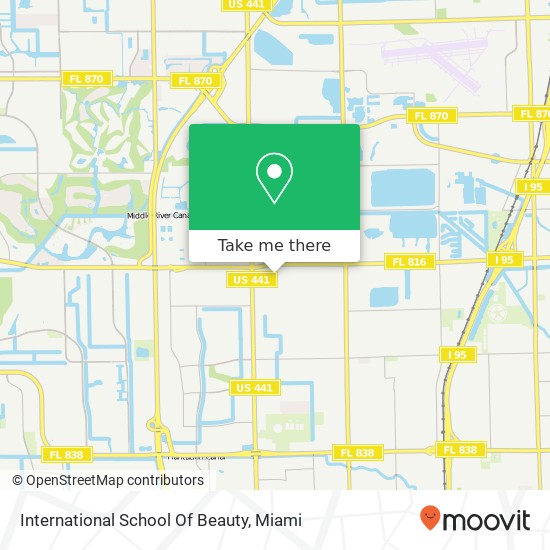 International School Of Beauty map