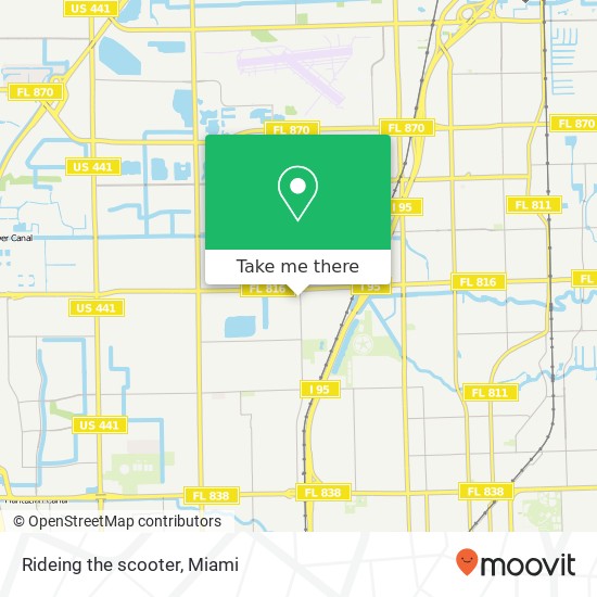 Rideing the scooter map