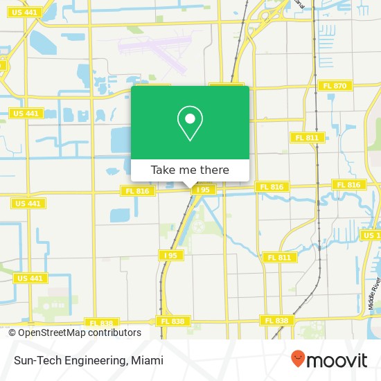 Mapa de Sun-Tech Engineering