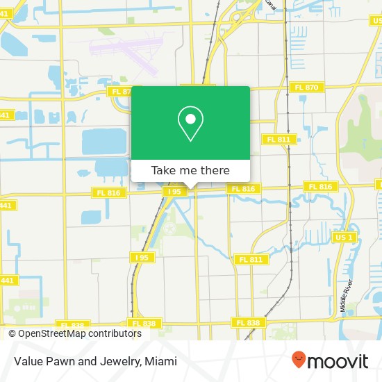 Mapa de Value Pawn and Jewelry