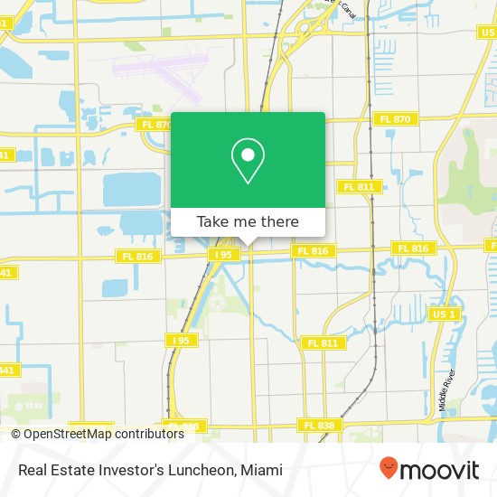Mapa de Real Estate Investor's Luncheon
