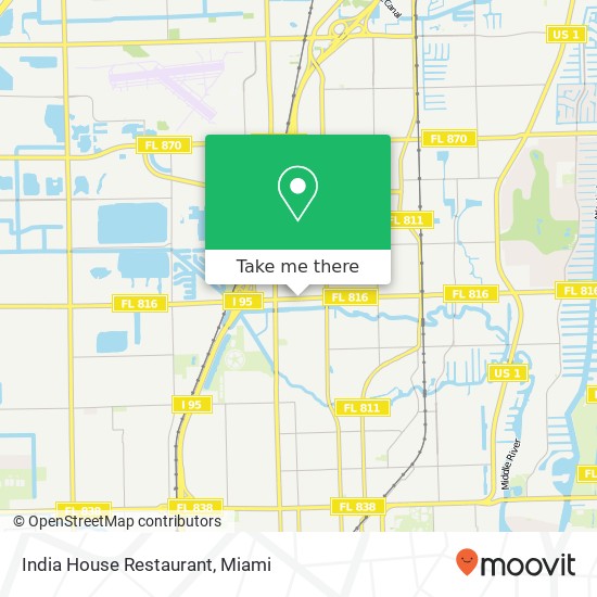 Mapa de India House Restaurant
