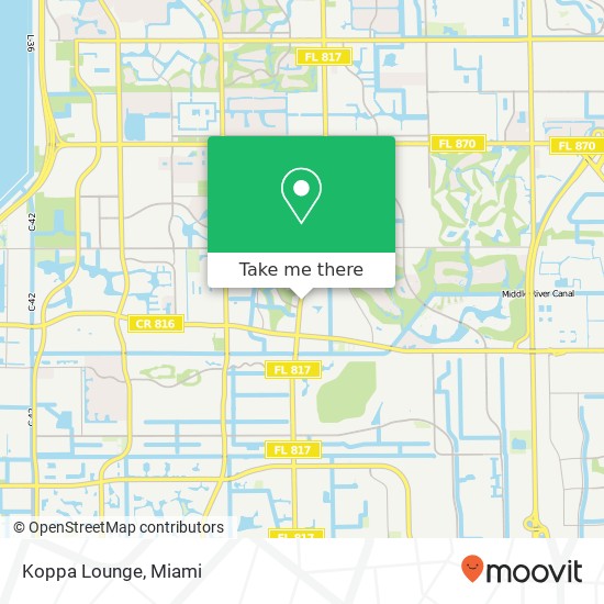 Koppa Lounge map