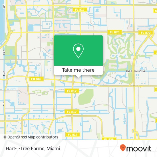 Hart-T-Tree Farms map