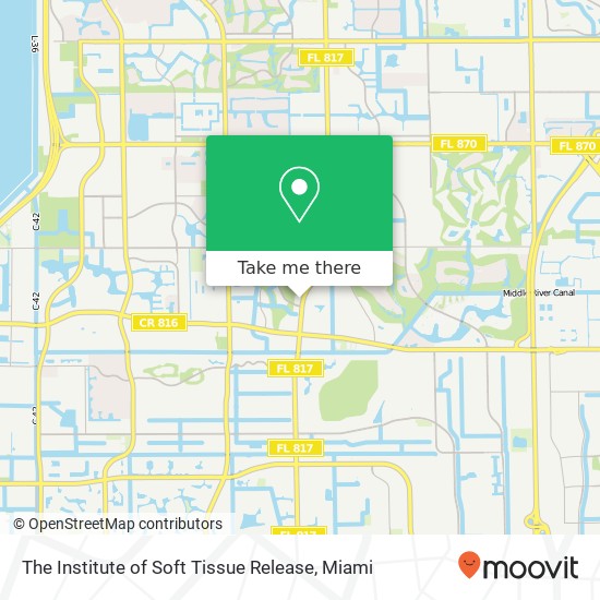 The Institute of Soft Tissue Release map