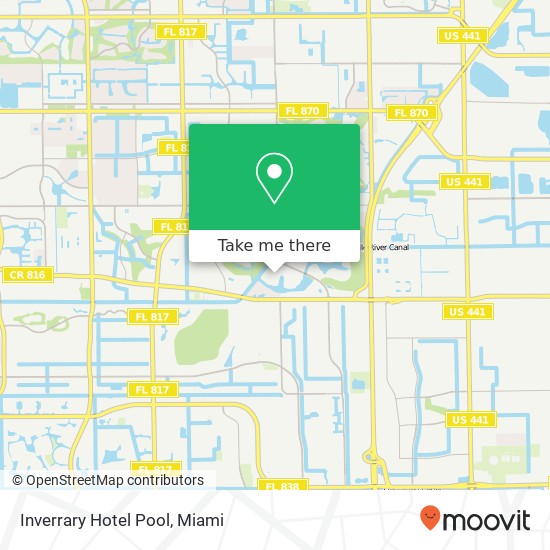 Mapa de Inverrary Hotel Pool