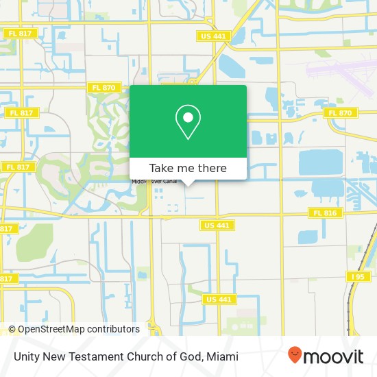 Mapa de Unity New Testament Church of God