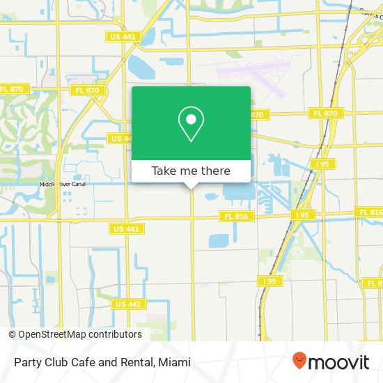 Mapa de Party Club Cafe and Rental