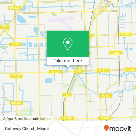 Mapa de Gateway Church