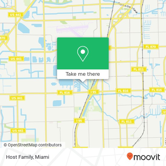 Host Family map