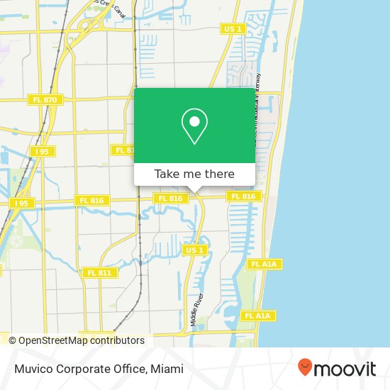 Muvico Corporate Office map
