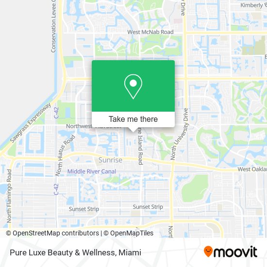 Pure Luxe Beauty & Wellness map