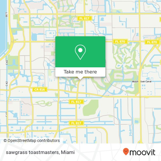 sawgrass toastmasters map
