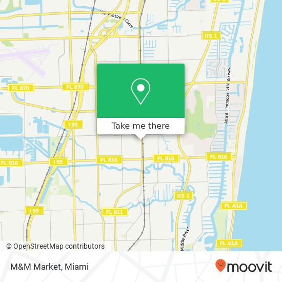 M&M Market map