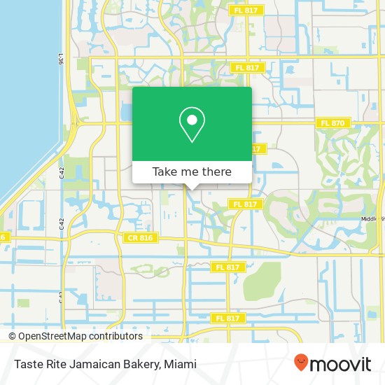 Mapa de Taste Rite Jamaican Bakery