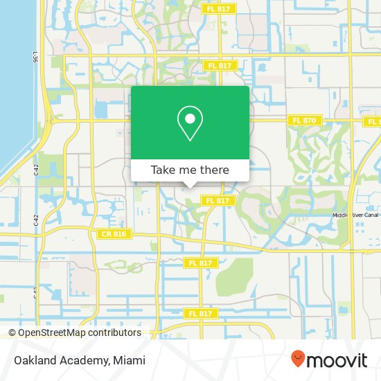 Mapa de Oakland Academy