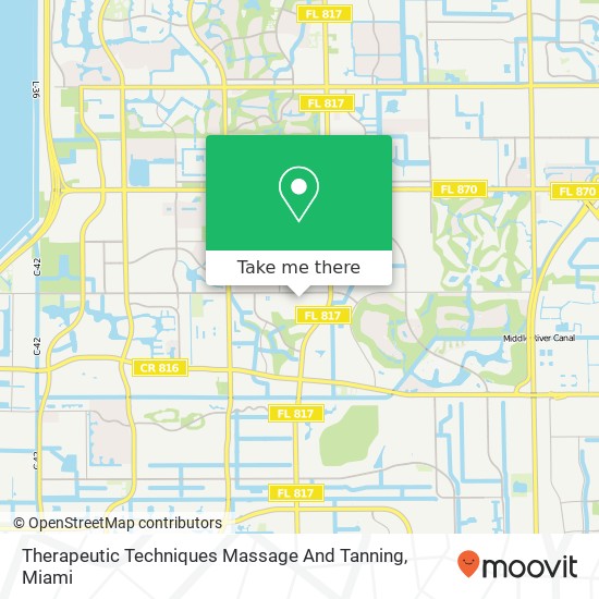 Therapeutic Techniques Massage And Tanning map