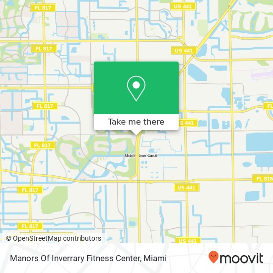 Mapa de Manors Of Inverrary Fitness Center