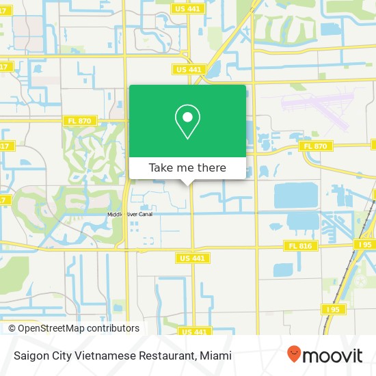 Saigon City Vietnamese Restaurant map