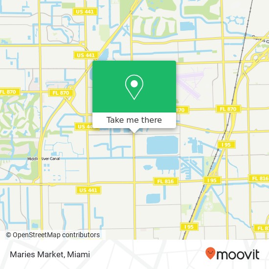 Maries Market map