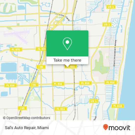 Sal's Auto Repair map