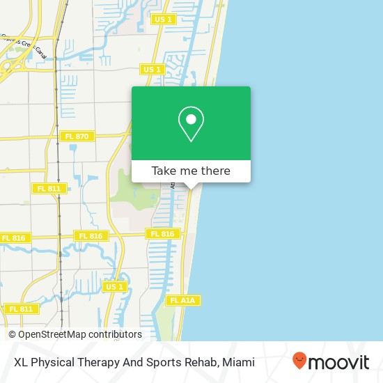 XL Physical Therapy And Sports Rehab map