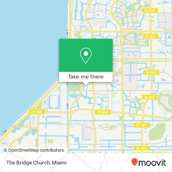 The Bridge Church map