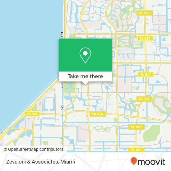 Zevuloni & Associates map