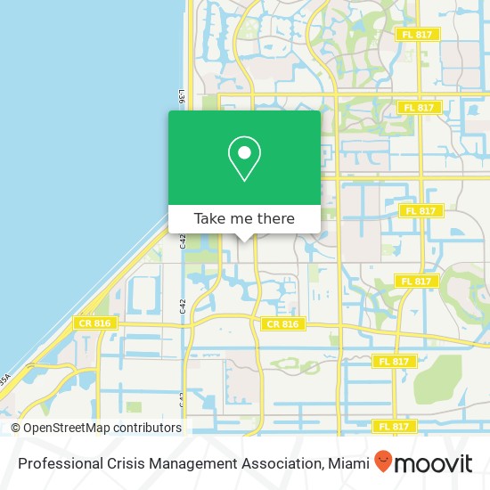 Professional Crisis Management Association map