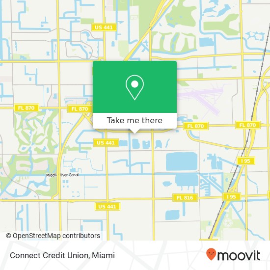 Connect Credit Union map