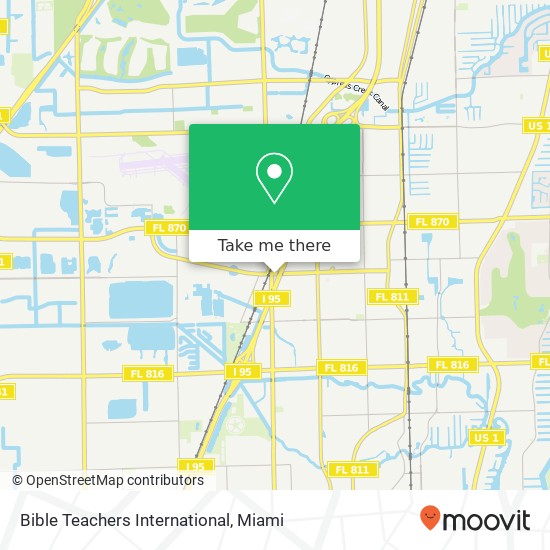 Bible Teachers International map