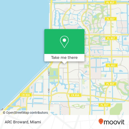 ARC Broward map