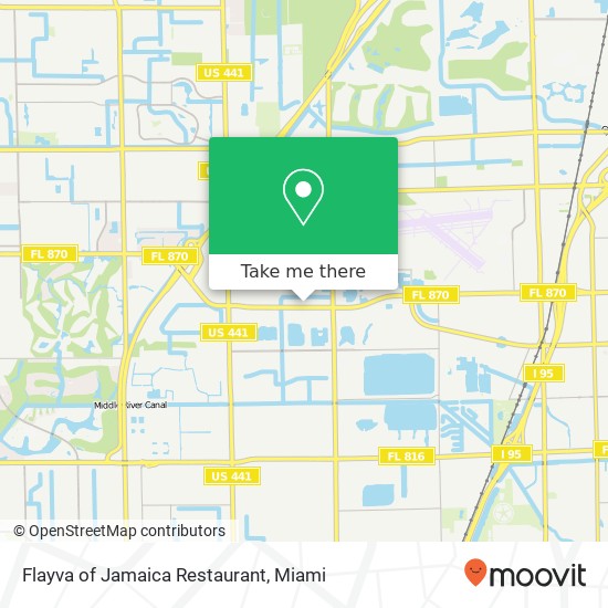 Flayva of Jamaica Restaurant map