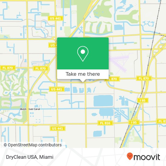 Mapa de DryClean USA