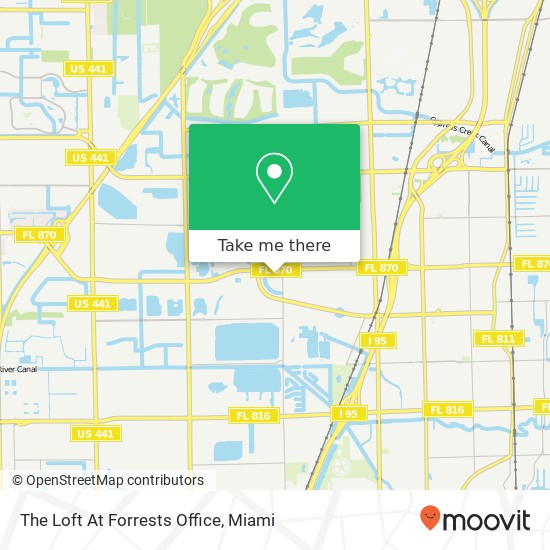 Mapa de The Loft At Forrests Office