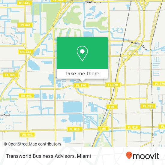 Mapa de Transworld Business Advisors