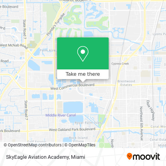 SkyEagle Aviation Academy map