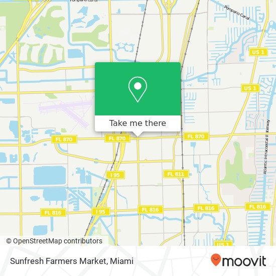 Mapa de Sunfresh Farmers Market