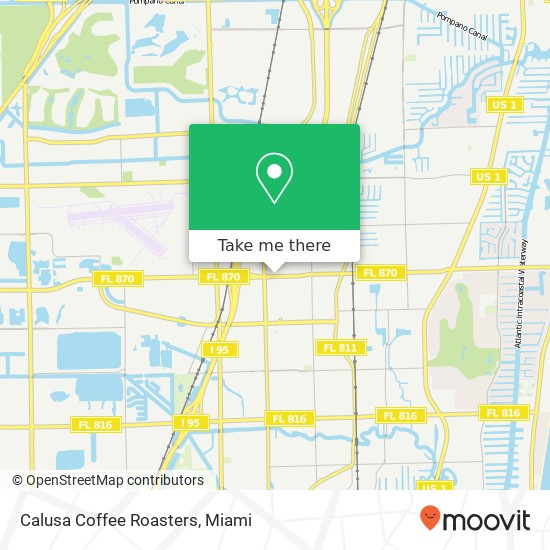 Mapa de Calusa Coffee Roasters