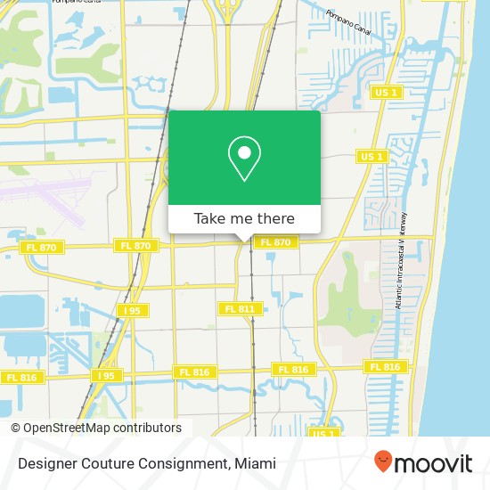 Designer Couture Consignment map