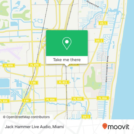 Jack Hammer Live Audio map