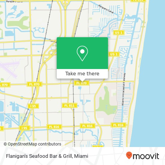 Flanigan's Seafood Bar & Grill map