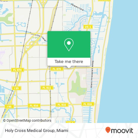 Holy Cross Medical Group map