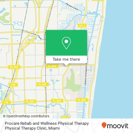 Mapa de Procare Rehab and Wellness Physical Therapy
Physical Therapy Clinic