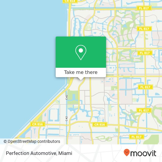 Perfection Automotive map