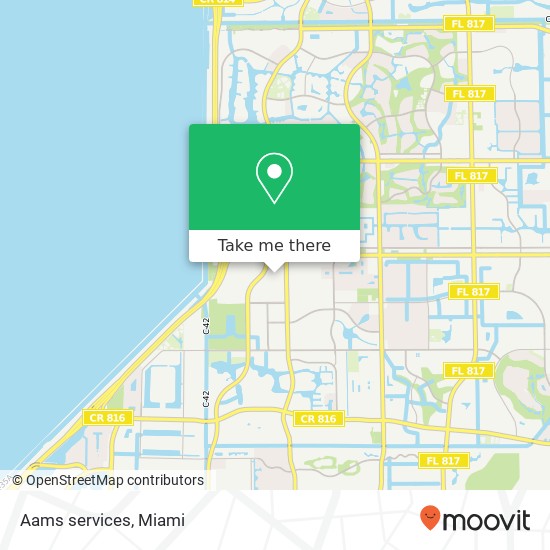 Aams services map