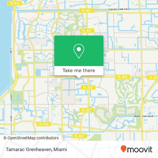 Tamarac Grenheaven map