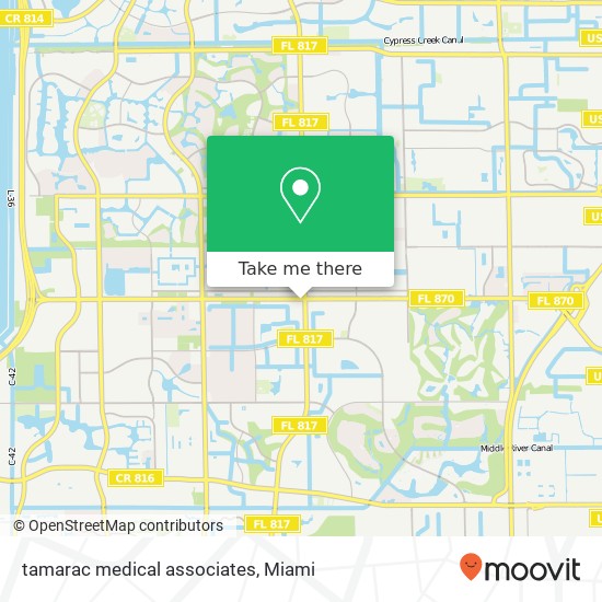 tamarac medical associates map