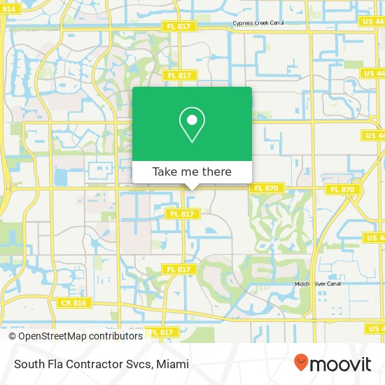 South Fla Contractor Svcs map